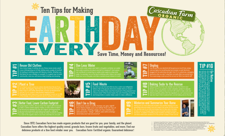Earth Day 2015 - Tips For a Greener Life!